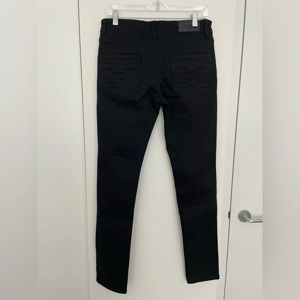 NWOT Benjamin Black Sleek Black Men’s Skinny Jeans 30x32